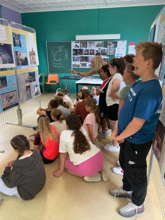 Intervention à l'école Ferry Rouvroy 2025